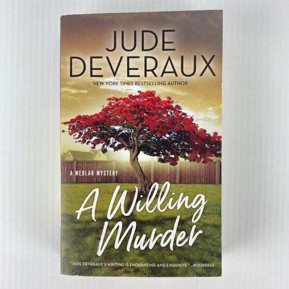 Jude Deveraux Novel A Willing Murder Paperback Book - Picture 1 of 7